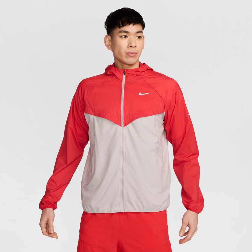 Vetrovka Nike Stride Repel UV Running Jacket Rdeča | HV4548-657