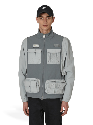 Vetrovka Jordan SoleFly x Jacket Siva | DV7515-077
