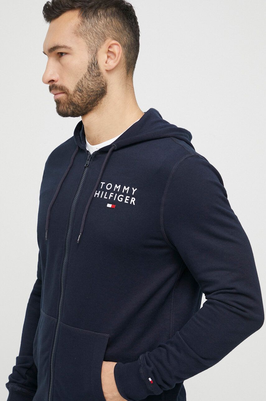 Pulover Tommy Hilfiger Martian Hoody Bela | UM0UM02879.PPYX, 0