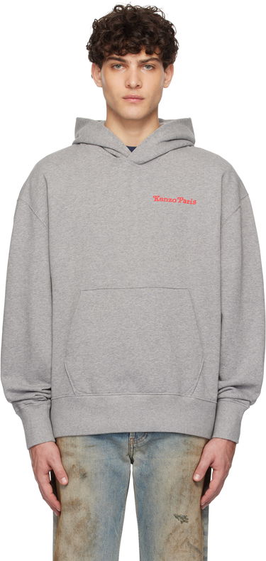 Pulover KENZO Paris VERDY Edition Oversized Hoodie Siva | FF58SW2404MF, 0