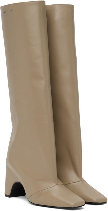 Oblačila Coperni Coperni Bridge Tall Boots Bež | COPSH03F6012, 3