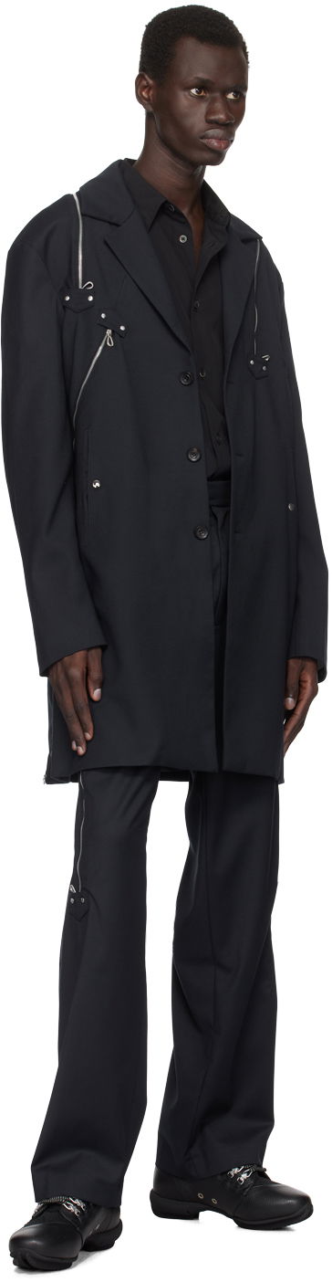 Jakna KIKO KOSTADINOV Kiko Kostadinov Knox Multi Zip Blazer Črna | KKAW24J03-44, 3