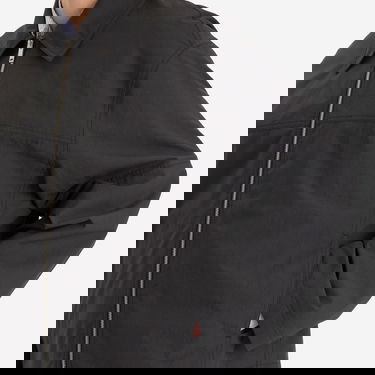 Jakna Studio Nicholson Studio Nicholson Zip Through Jacket, Size Large Črna | FOLASNM-1320-GRA, 5