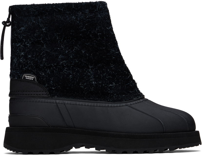 Oblačila SUICOKE Suicoke BOWAL-HSTRwpab Sherpa Boots Črna | OG-378HSTRwpab