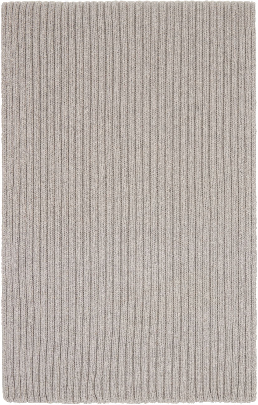 Šala Rick Owens Rick Owens Concordians Long Knit Scarf Bež | RU02E1479 WSBR