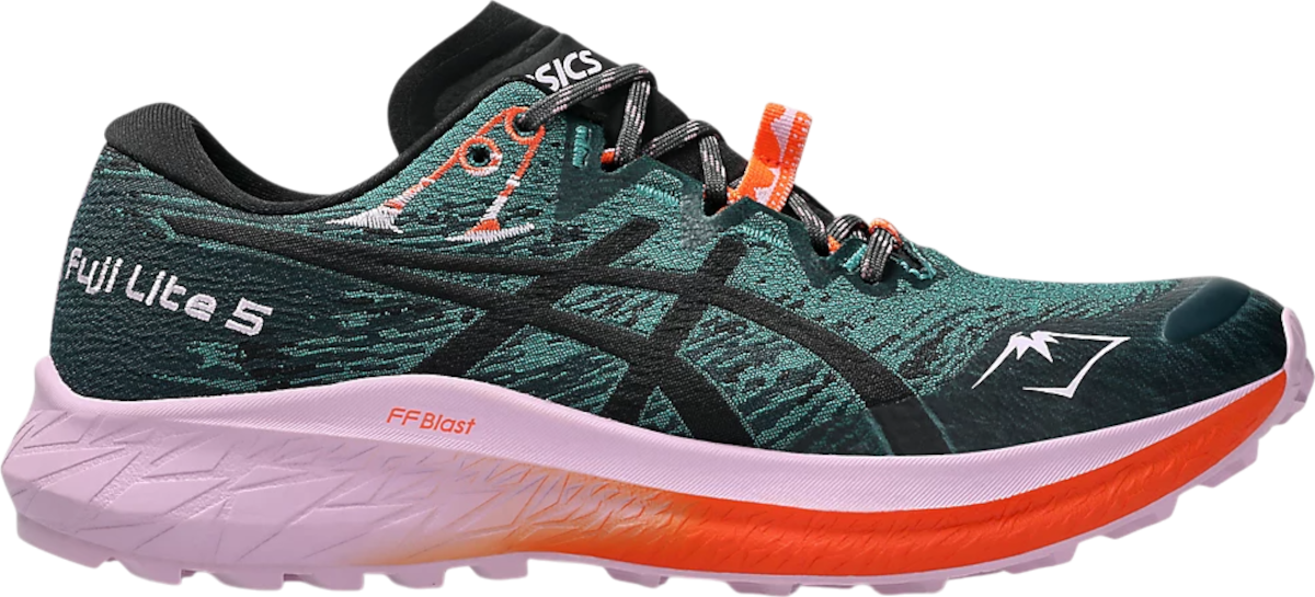Superge in čevlji Asics Fuji Lite 5 Zelena | 1012b690-300, 0