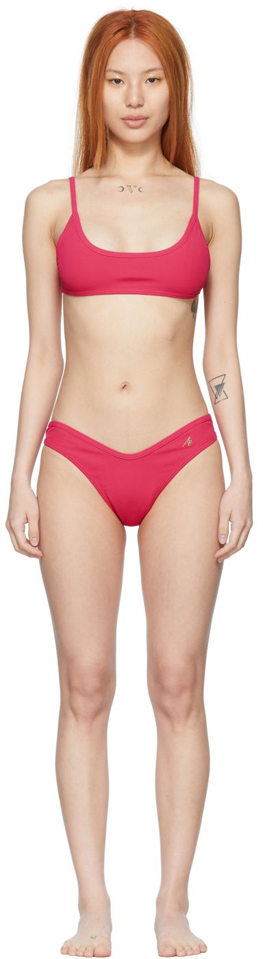 Kopalke The Attico Attico Nylon Bikini Roza | 223WBB06 PA16, 0