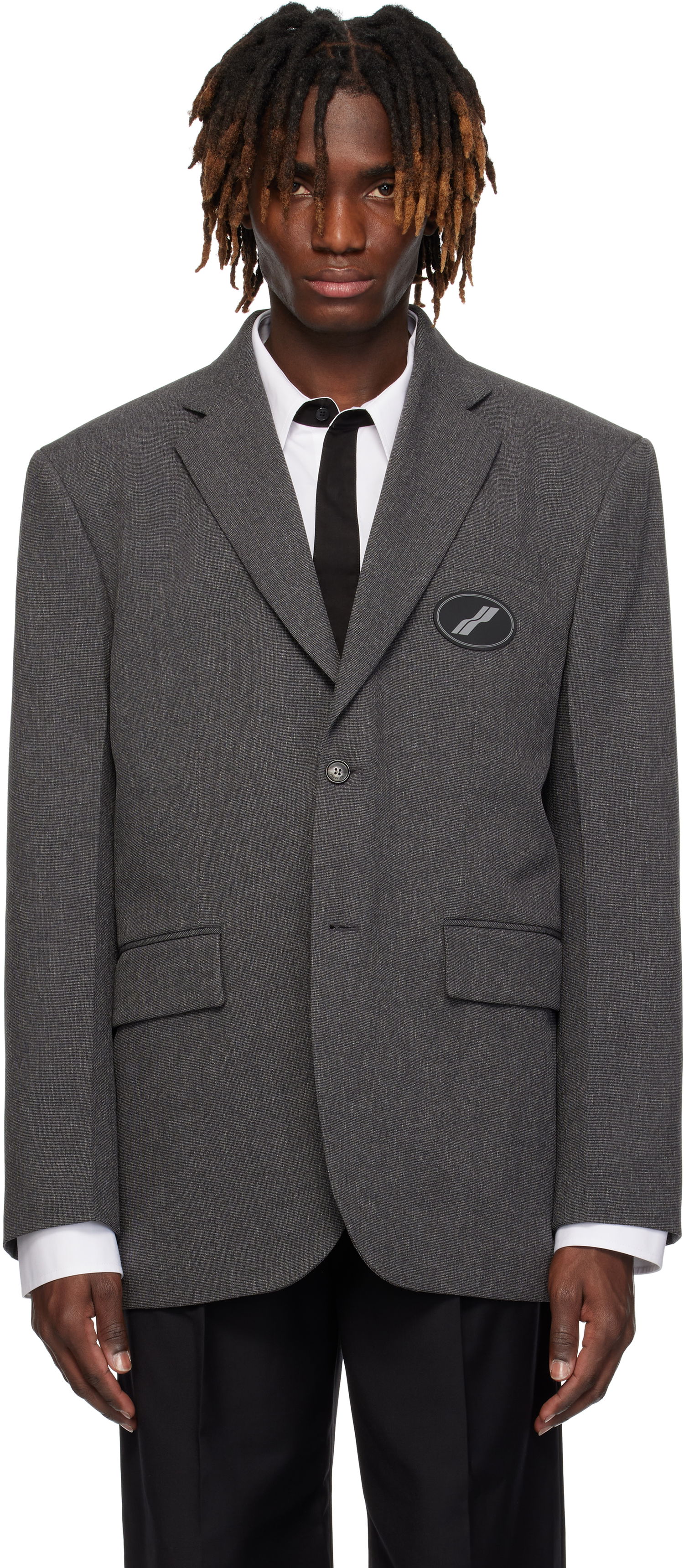 Jakna We11done We11done Oversized Blazer Siva | WD-JK4-20-715-U-CH, 0