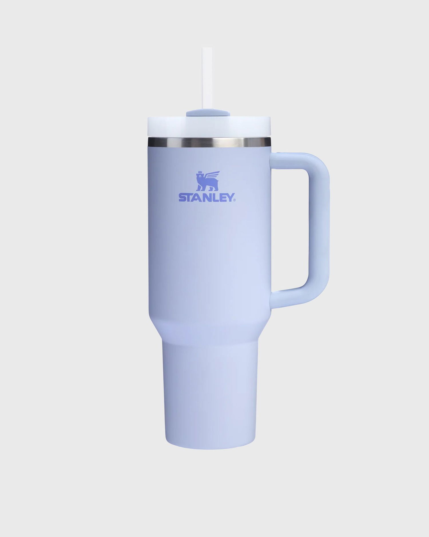 Steklenica za pitje Stanley Quencher H2.0 FlowState Tumbler with Handle and Straw Lila | 10-13230-062, 1