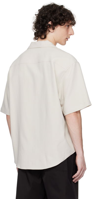 Srajce AMI AMI Paris Camp Collar Shirt Bež | HSH219.CO0106, 2