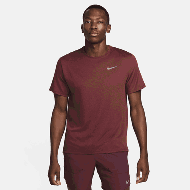 Majica Nike Miler Dri-FIT UV Rdeča | DV9315-681, 0
