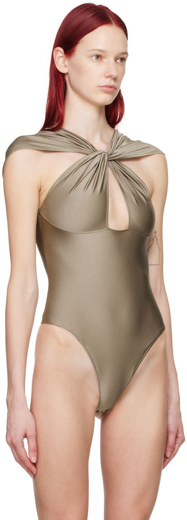 Bodi Coperni Coperni Twisted Bodysuit Zelena | COPJS37545, 3