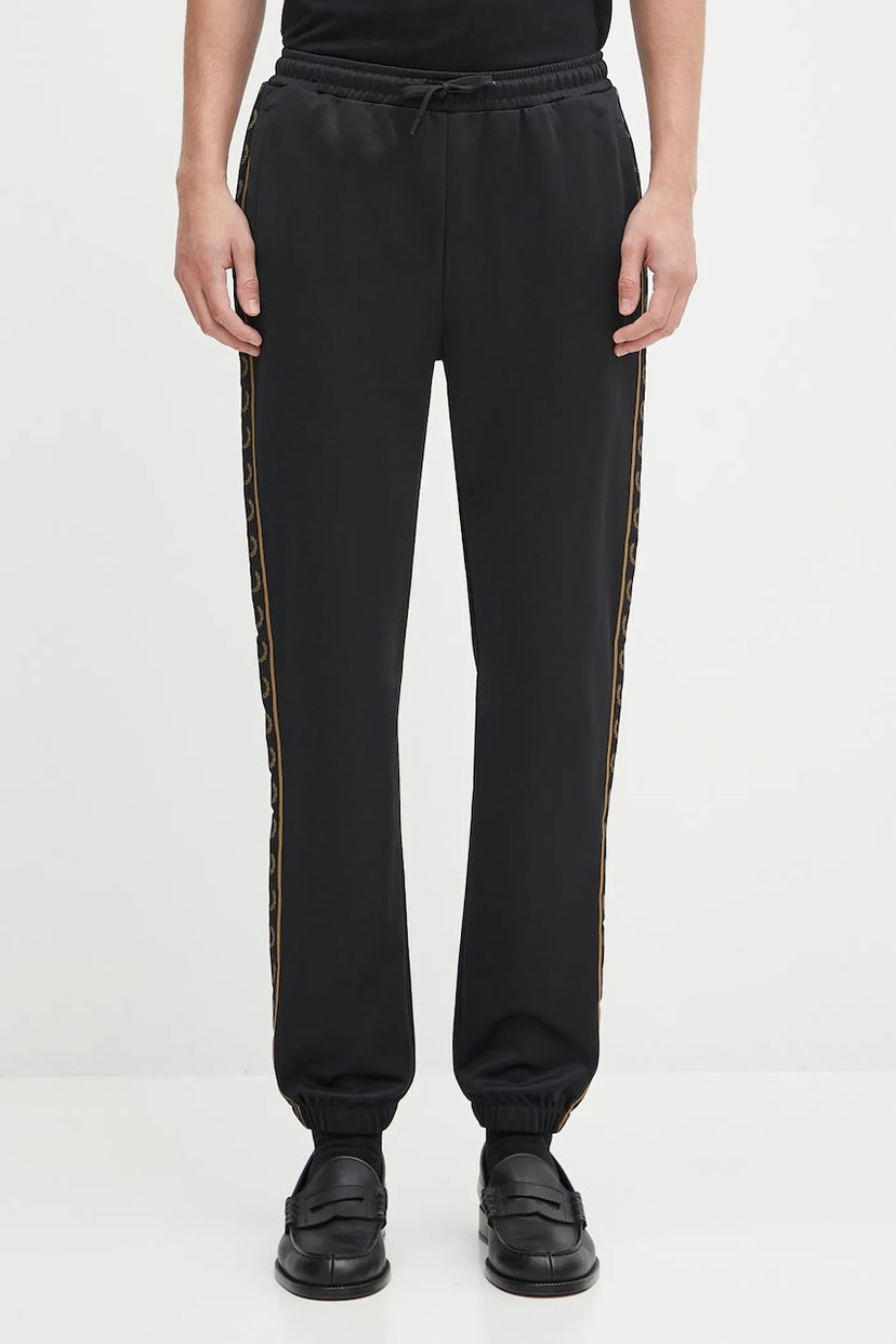 Trenirka Fred Perry Fred Perry Taped Track Pants Črna | T5507