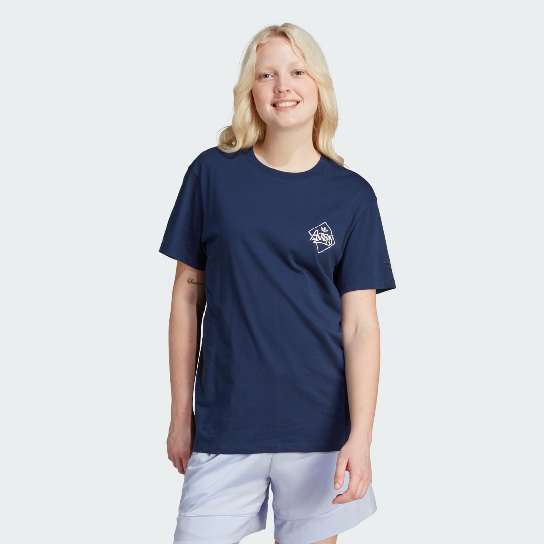 Majica adidas Performance Graphic Tee Mornarica | IU2488, 0