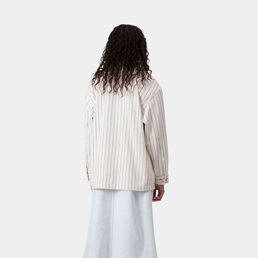 Plašči Carhartt WIP Hendry Stripe Chore Coat Bela | I034847_3, 3