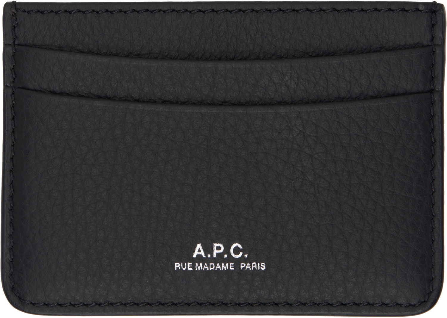 Denarnica A.P.C. A.P.C. André Leather Card Holder Črna | PXCBC-H63028, 0