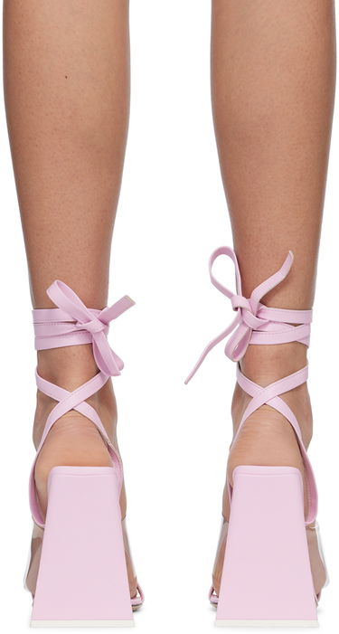 Modni dodatki The Attico Attico Isa Heeled Sandals Roza | 232WS623 L001, 1