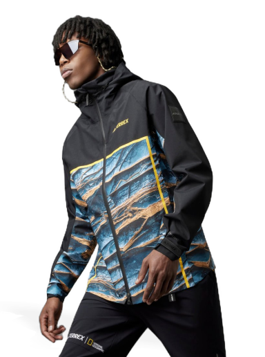 Jakna adidas Originals National Geographic RAIN.RDY Jacket Večbarvna | IC1979