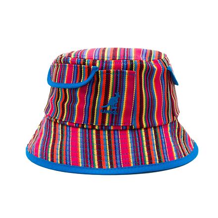 Klobuk Kangol Kangol Stripe Bucket Hat S/M (55-58 cm) Večbarvna | K5447-RM901, 0