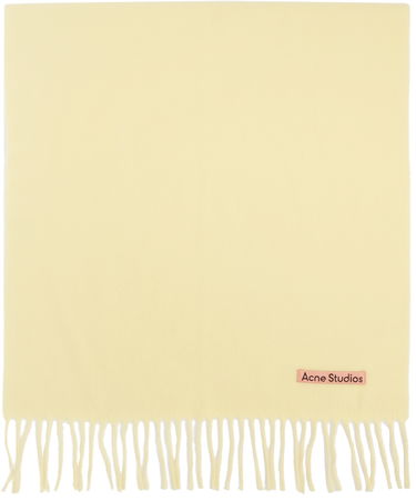 Šala Acne Studios Wool Scarf Rumena | CA0210-, 0