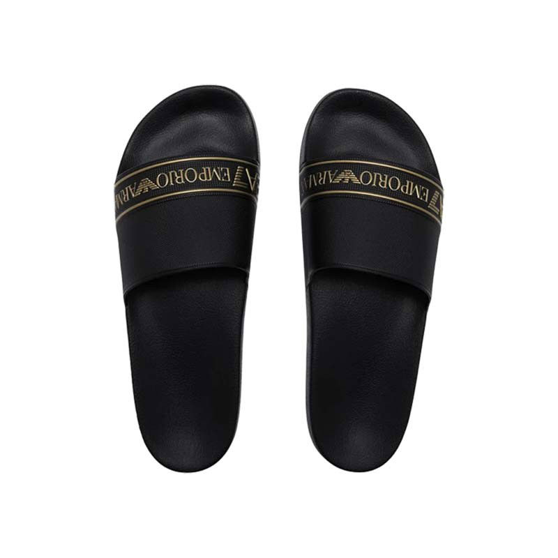 Superge in čevlji Emporio Armani EA7 Slides Črna | 7X000110-AF15128-MC139