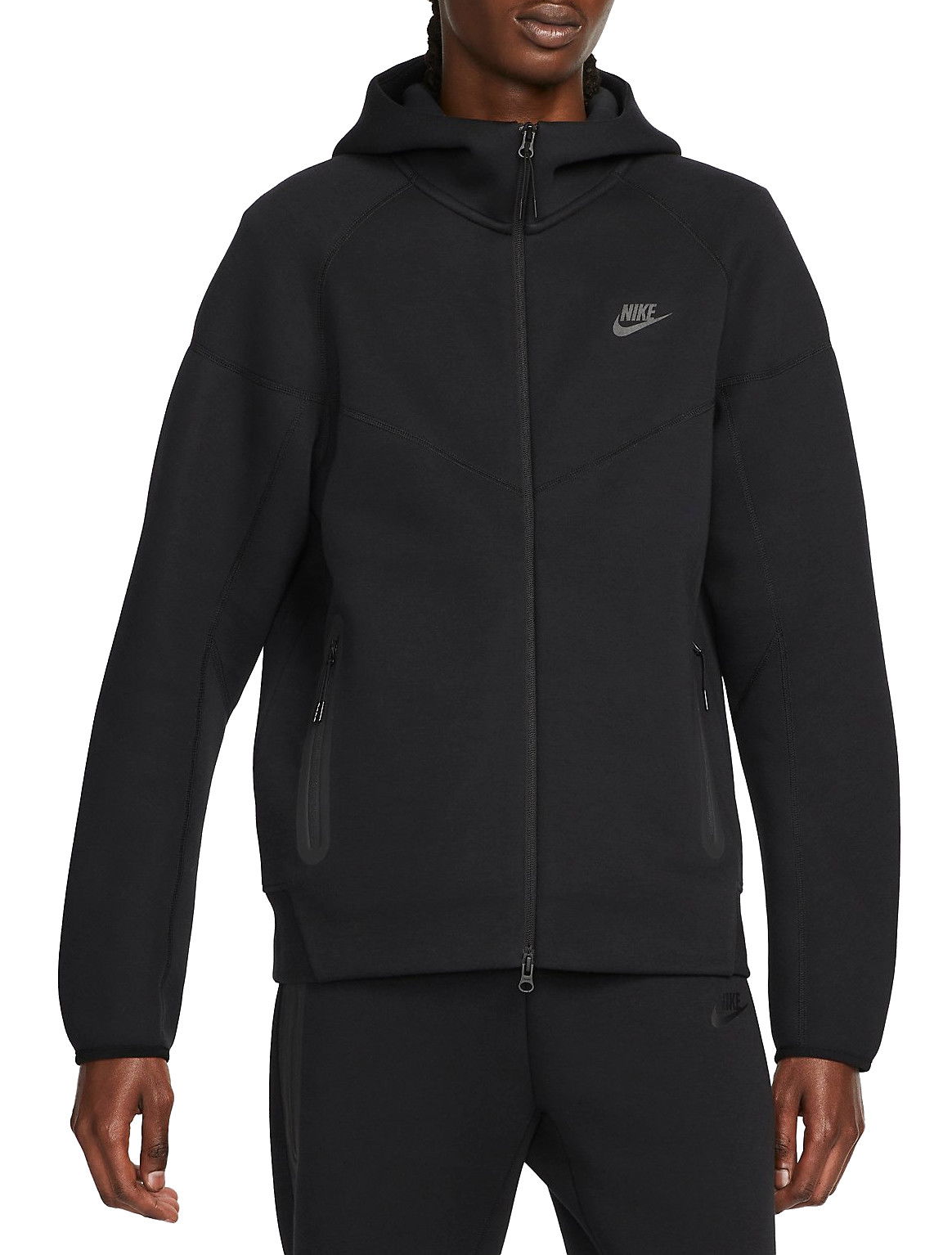 Pulover Nike Tech Fleece Windrunner Črna | fb7921-010, 0