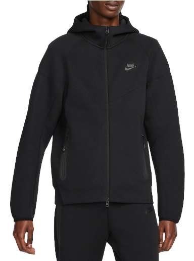Pulover Nike Tech Fleece Windrunner Črna | fb7921-010
