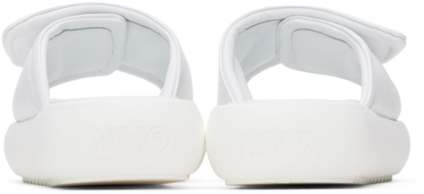 Modni dodatki Maison Margiela MM6 Maison Margiela Printed Sandals Bela | 77535, 1