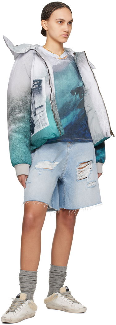 Puhovka ERL Printed Puffer Jacket Večbarvna | ERL08C002, 3