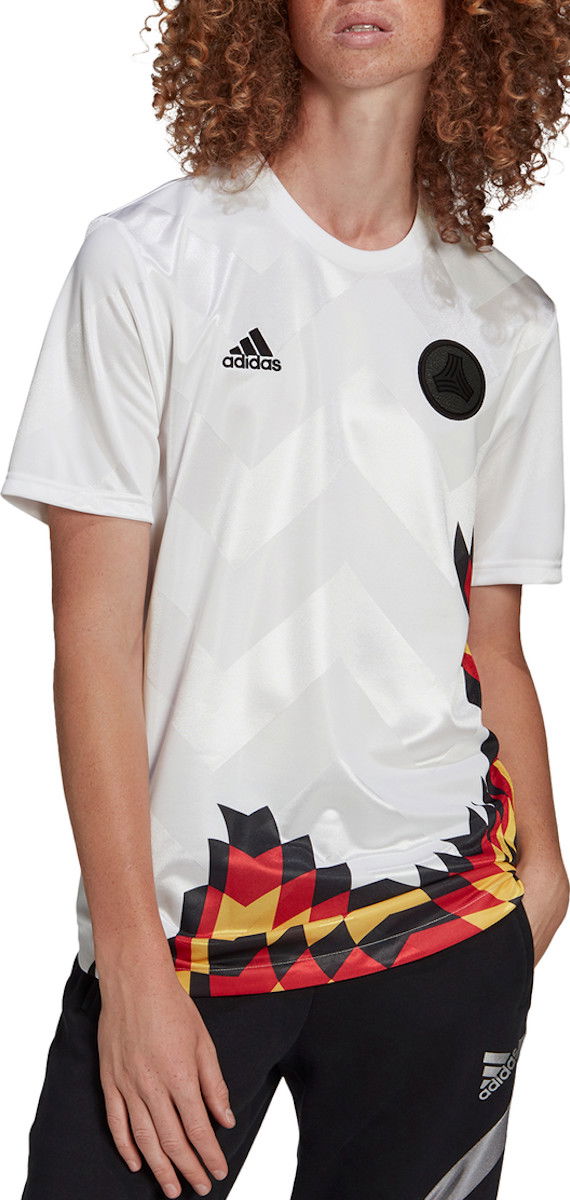 Dres adidas Performance Jersey Print Short Sleeve Bela | gj2991