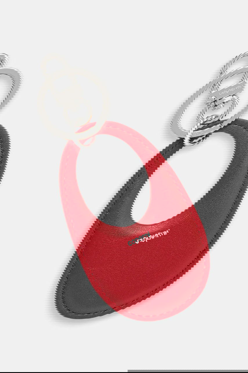 Obeski za ključe Coperni Coperni Swipe Leather Keychain Rdeča | COPSLG02F6043, 0