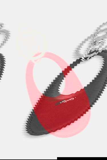 Obeski za ključe Coperni Coperni Swipe Leather Keychain Rdeča | COPSLG02F6043, 0