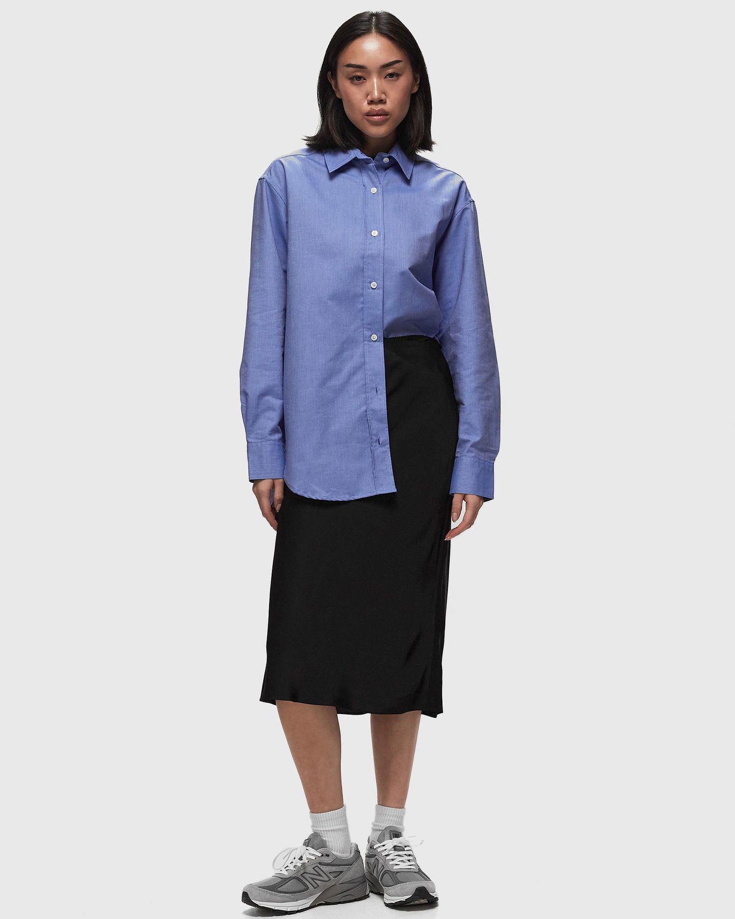 Krila Samsoe Samsoe Samsøe & Samsøe SAAGNETA Midi Skirt Črna | F10000028-BLACK, 1