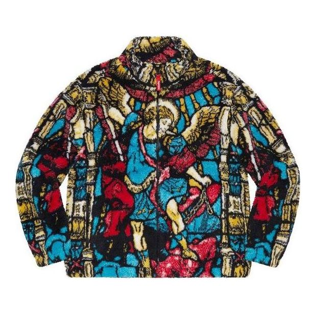 Pleteni pulover Supreme Saint Michael Fleece Jacket Večbarvna | SUP-SS21-586