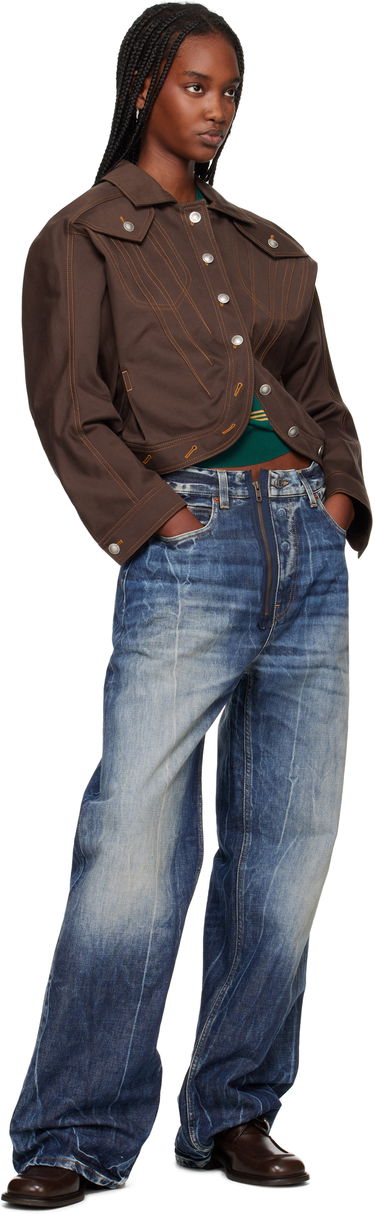 Kavbojke Martine Rose Martine Rose Casual Jeans Modra | 248WD07515, 3