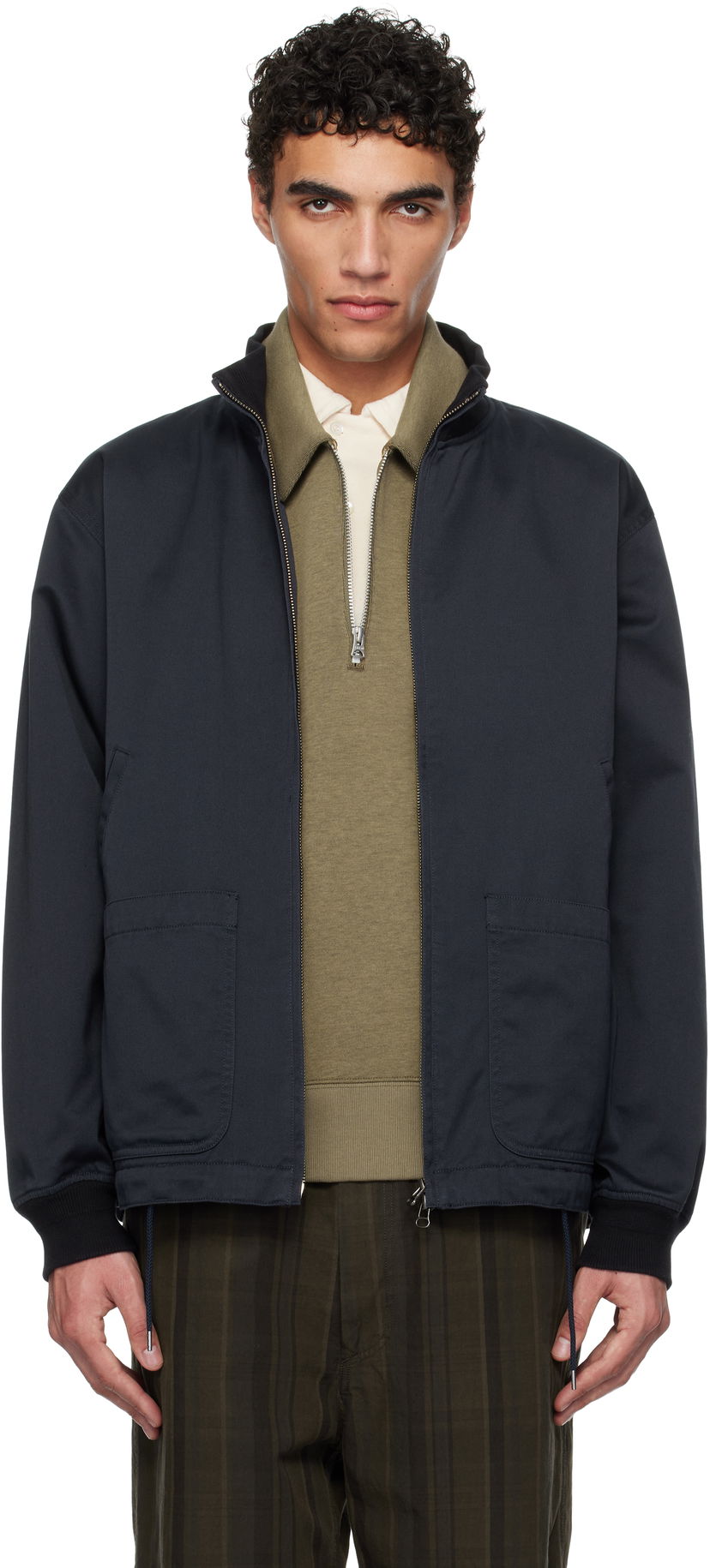Jakna NANAMICA nanamica Chino Deck Jacket Mornarica | S25SA078U