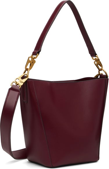 Torbica rag & bone Rag & Bone Parker Leather Bucket Bag Bordo | LE101313, 2