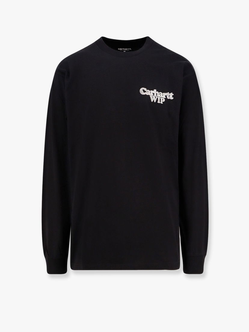 Majica Carhartt WIP Black Long Sleeve Graphic T-Shirt Črna | I0344030M4XX