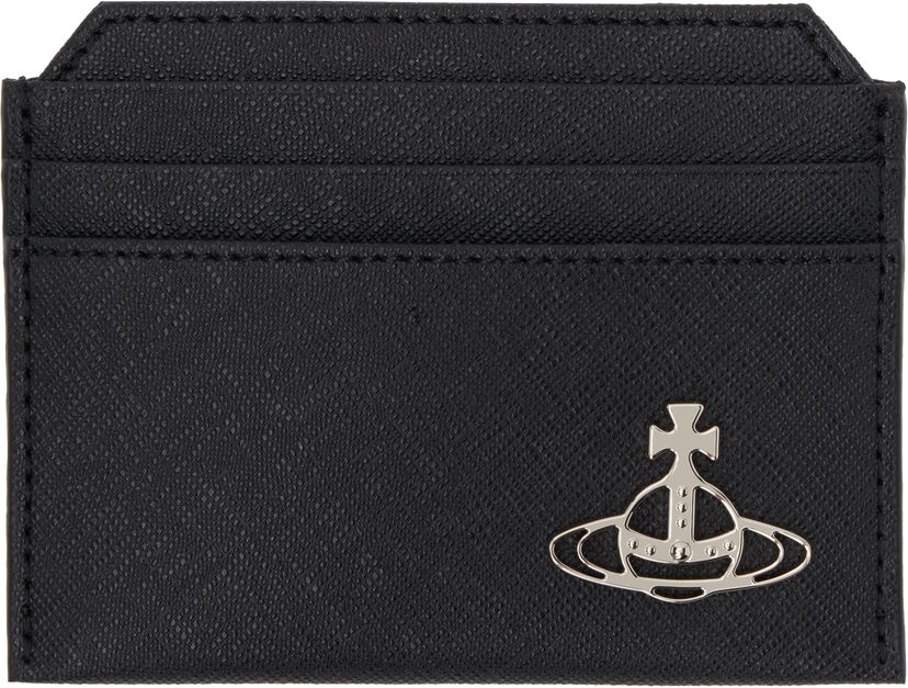 Denarnica Vivienne Westwood Vivienne Westwood Slim Card Holder Črna | 5403000BU-S0021-