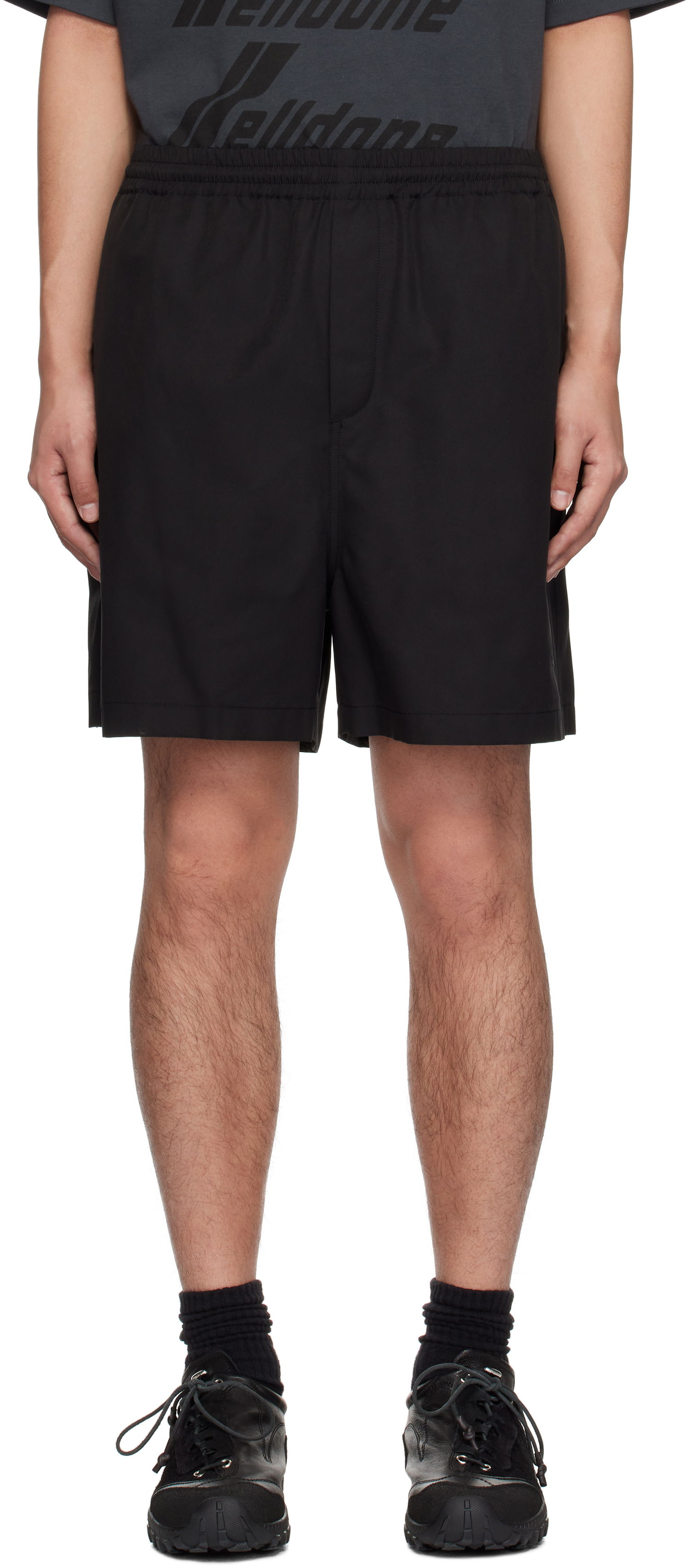 Kratke hlače We11done We11done Track Shorts Črna | WD-PT0-25-211-M-BK, 0