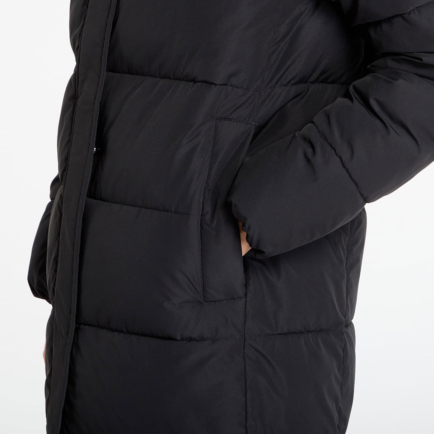 Puhovka CALVIN KLEIN Calvin Klein Jeans Monologo Long Puffer Jacket Črna | LV047D512G UB1, 1