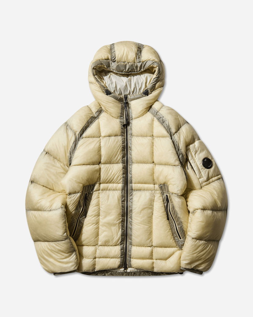 Puhovka C.P. Company D.D. Shell Hooded Medium Down Jacket Bež | 19CMOW702A-110416A 402