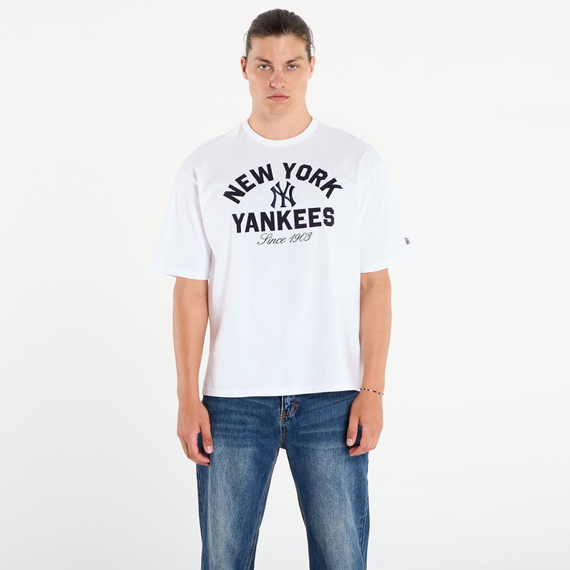 Majica New Era New Era MLB Heritage New York Yankees T-Shirt Bela | 60684327