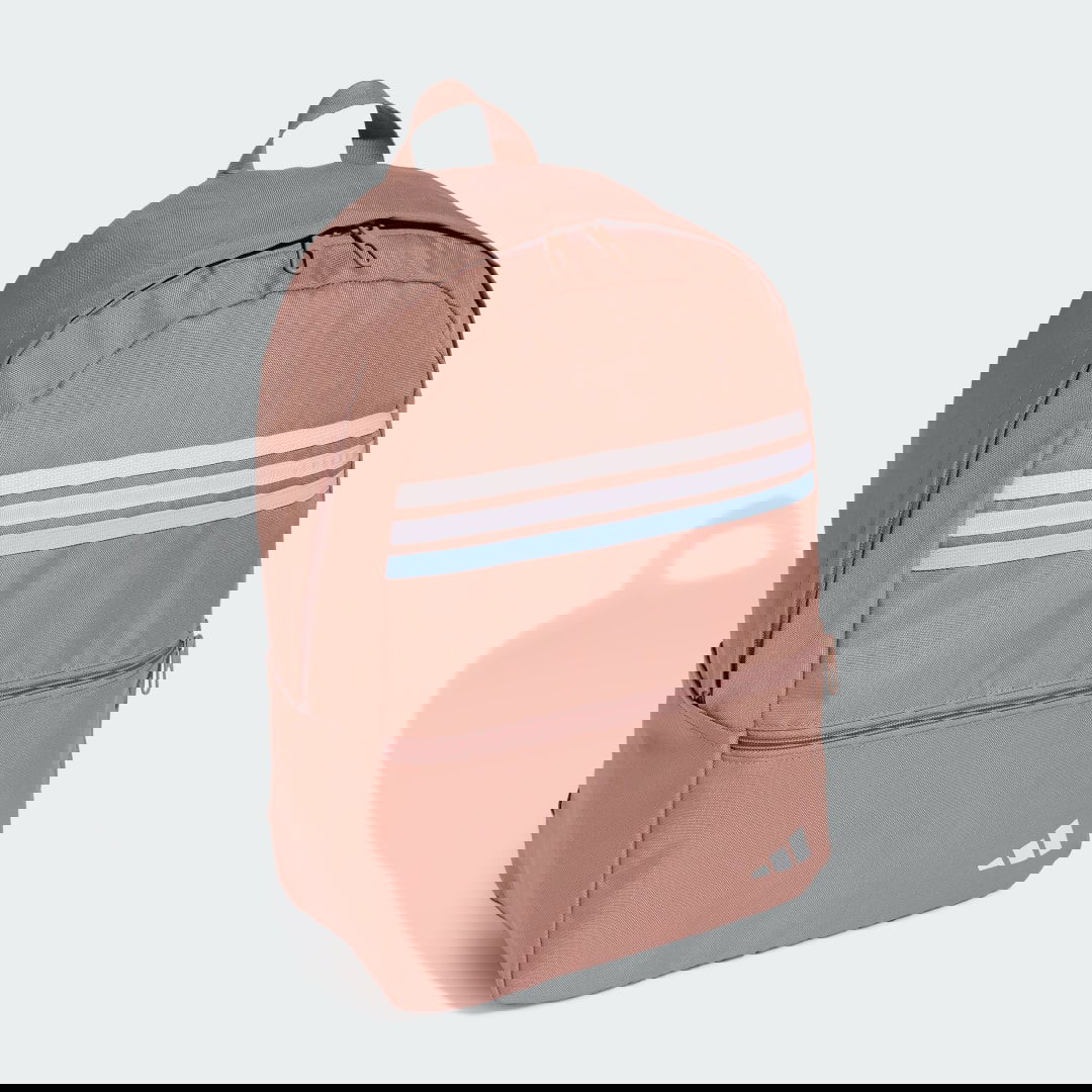 Nahrbtnik adidas Performance Classic Back-to-School Stripes Backpack Roza | IS7064, 1