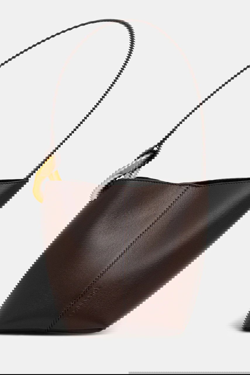 Torbica JW Anderson JW Anderson The Jwa Corner Small Bucket Bag Rjava | HB0740.LA0232, 0