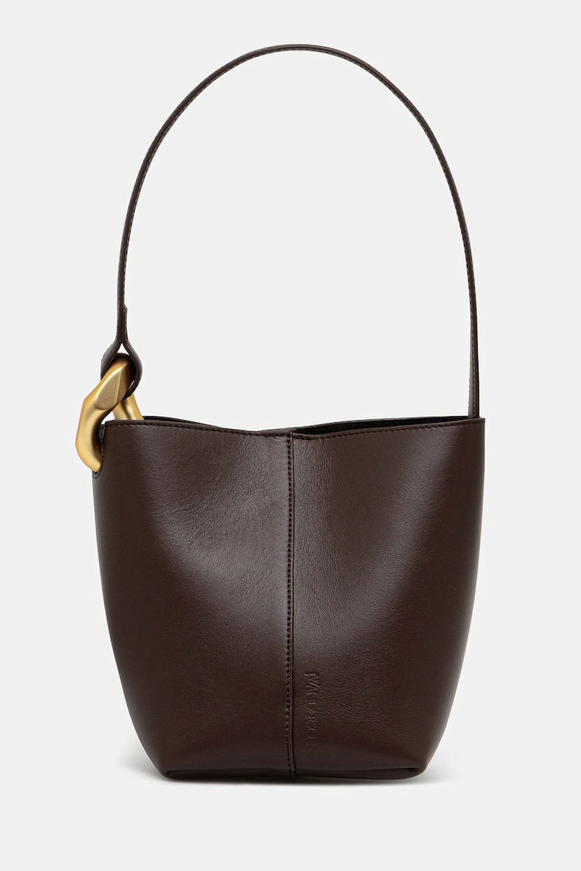 Torbica JW Anderson JW Anderson The Jwa Corner Small Bucket Bag Rjava | HB0740.LA0232