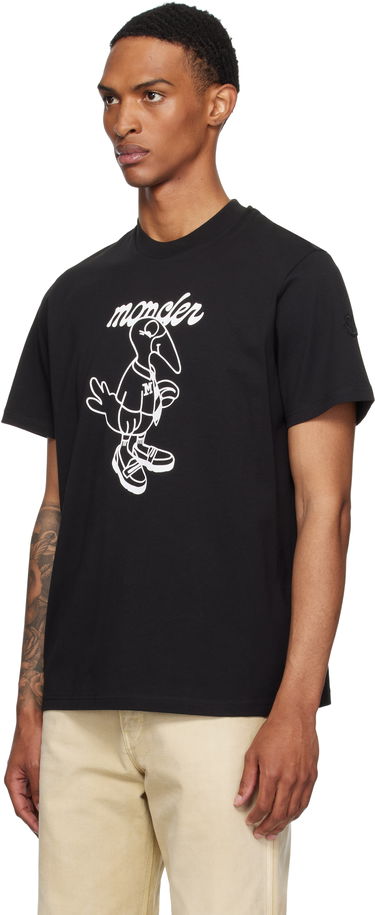 Majica Moncler Moncler Archivio Creativo Graphic T-Shirt Črna | K20918C0001689AJS, 3