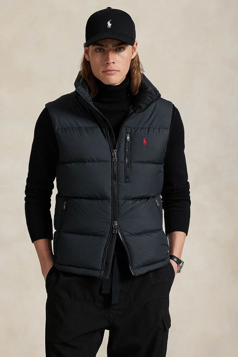 Telovnik Polo by Ralph Lauren Polo Ralph Lauren Water-Repellent Down Vest Črna | 710968283