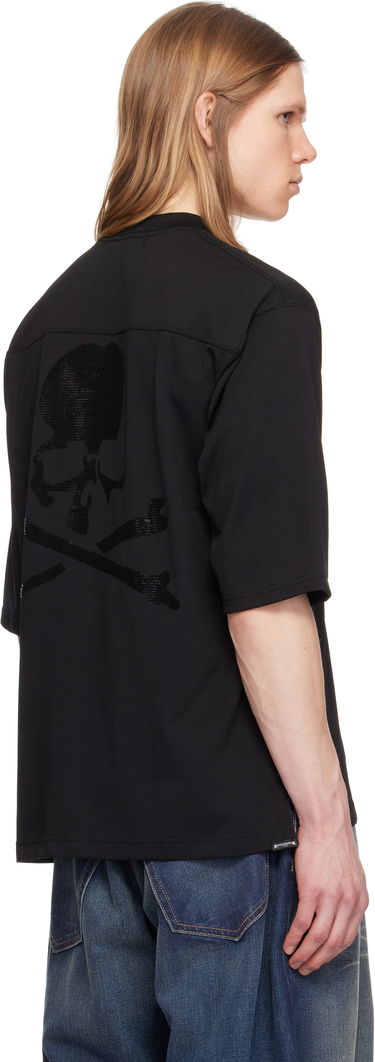 Majica Mastermind WORLD MASTERMIND WORLD MW Football V-Neck Jersey Črna | MW25S14-TS023-603, 2