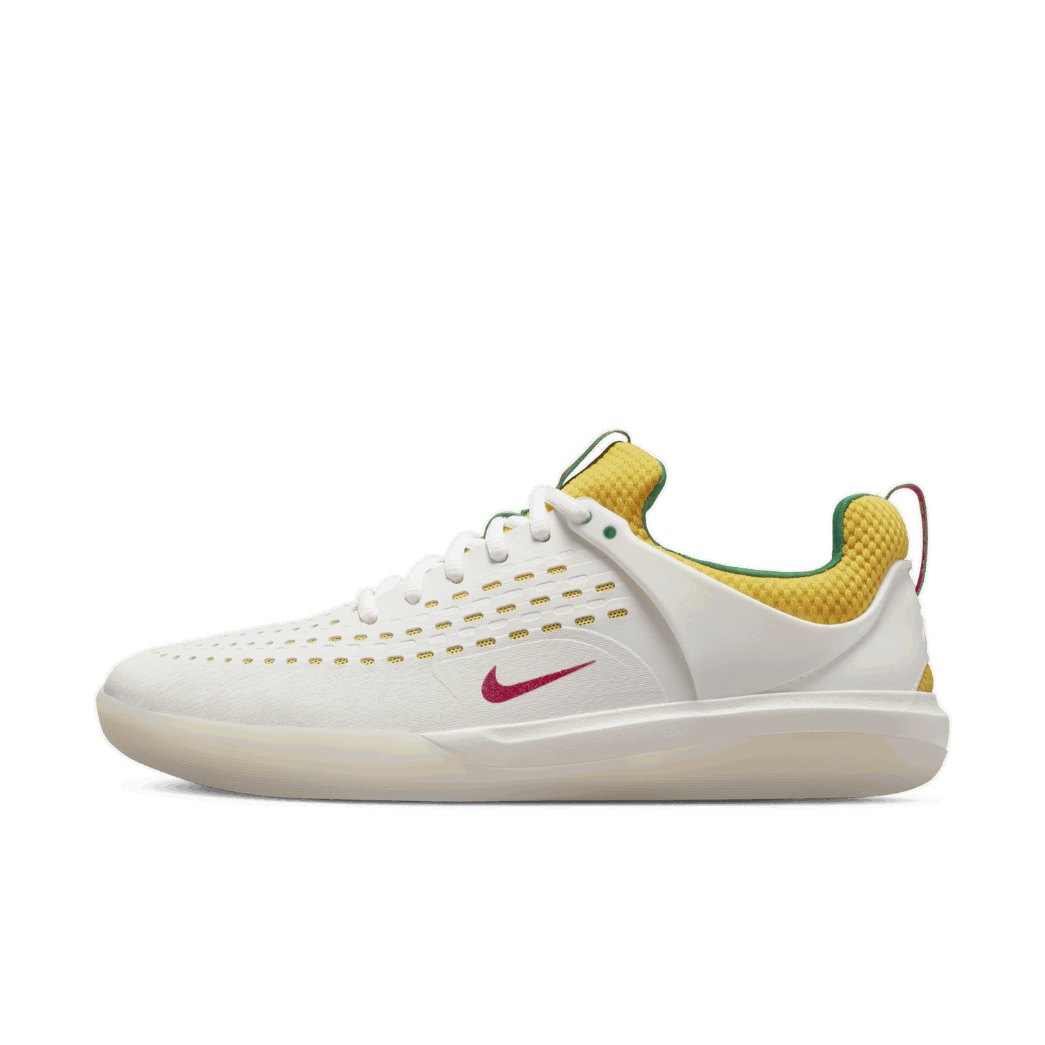 Superge in čevlji Nike SB Nyjah 3 ''Summit White Yellow'' Bela | DO9403-100, 0